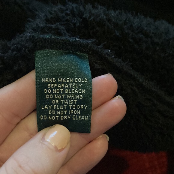 Ralph Lauren Shearling Faux Fur Black vest❄️ - Picture 4 of 6